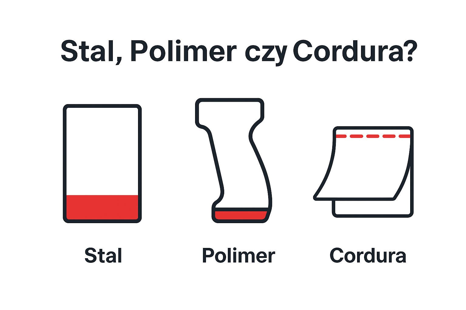 Stal, Polimer czy Cordura? Przewodnik po materiałach taktycznych