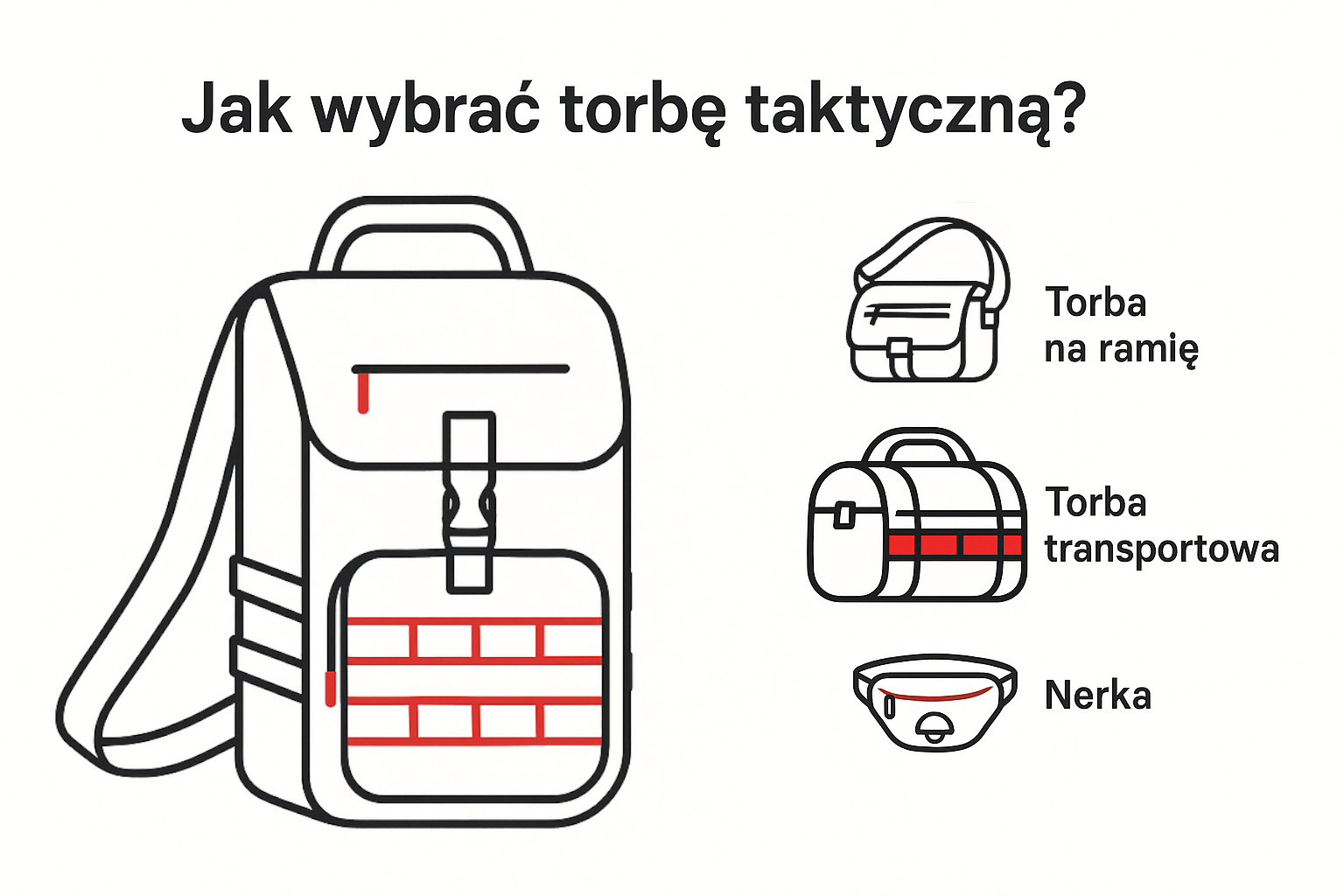Jak wybrać torbę taktyczną? Przewodnik (Nerki, Torby na Ramię, CCW)