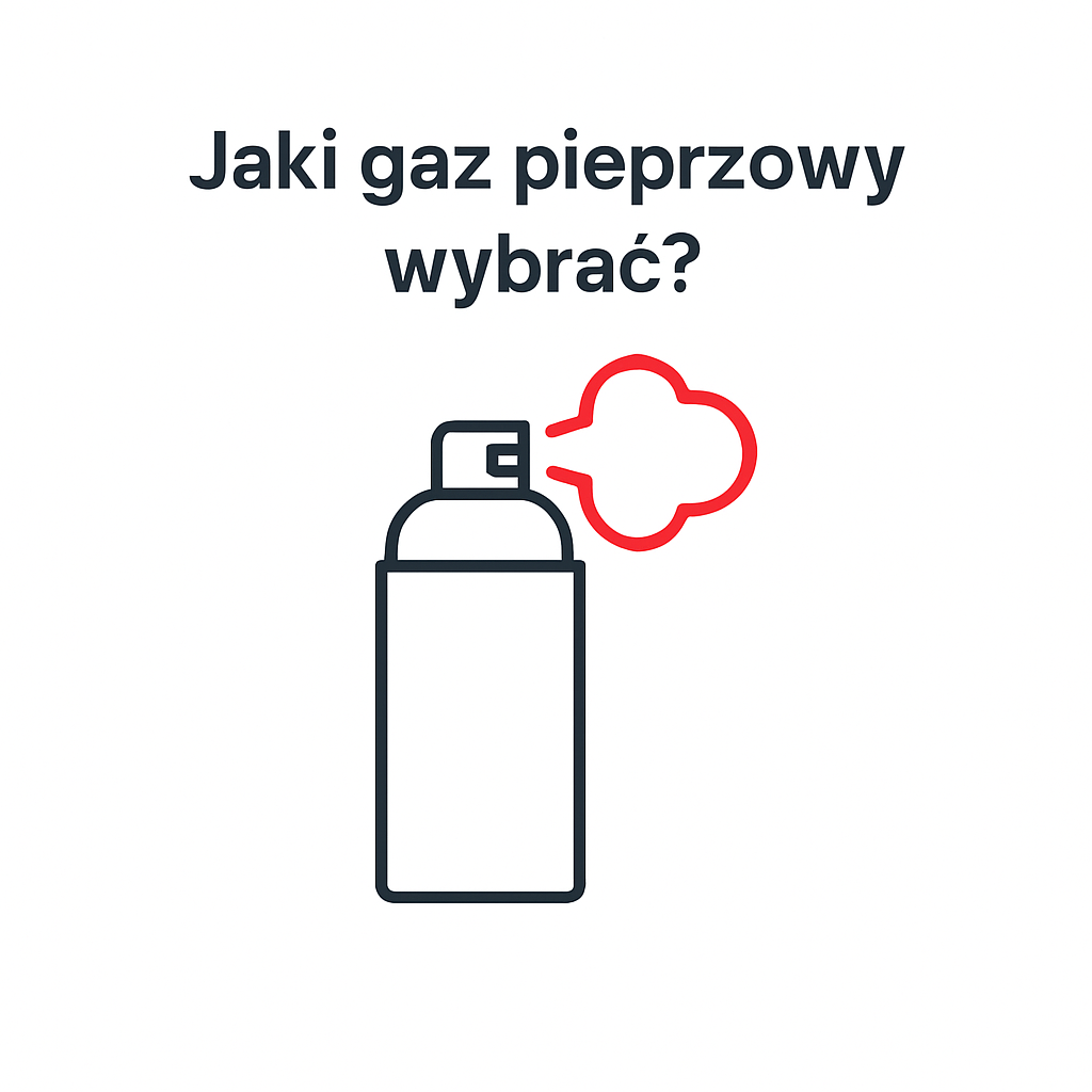 Jaki gaz pieprzowy wybrać? Kompletny poradnik (Chmura, Strumień, Żel, Piana)