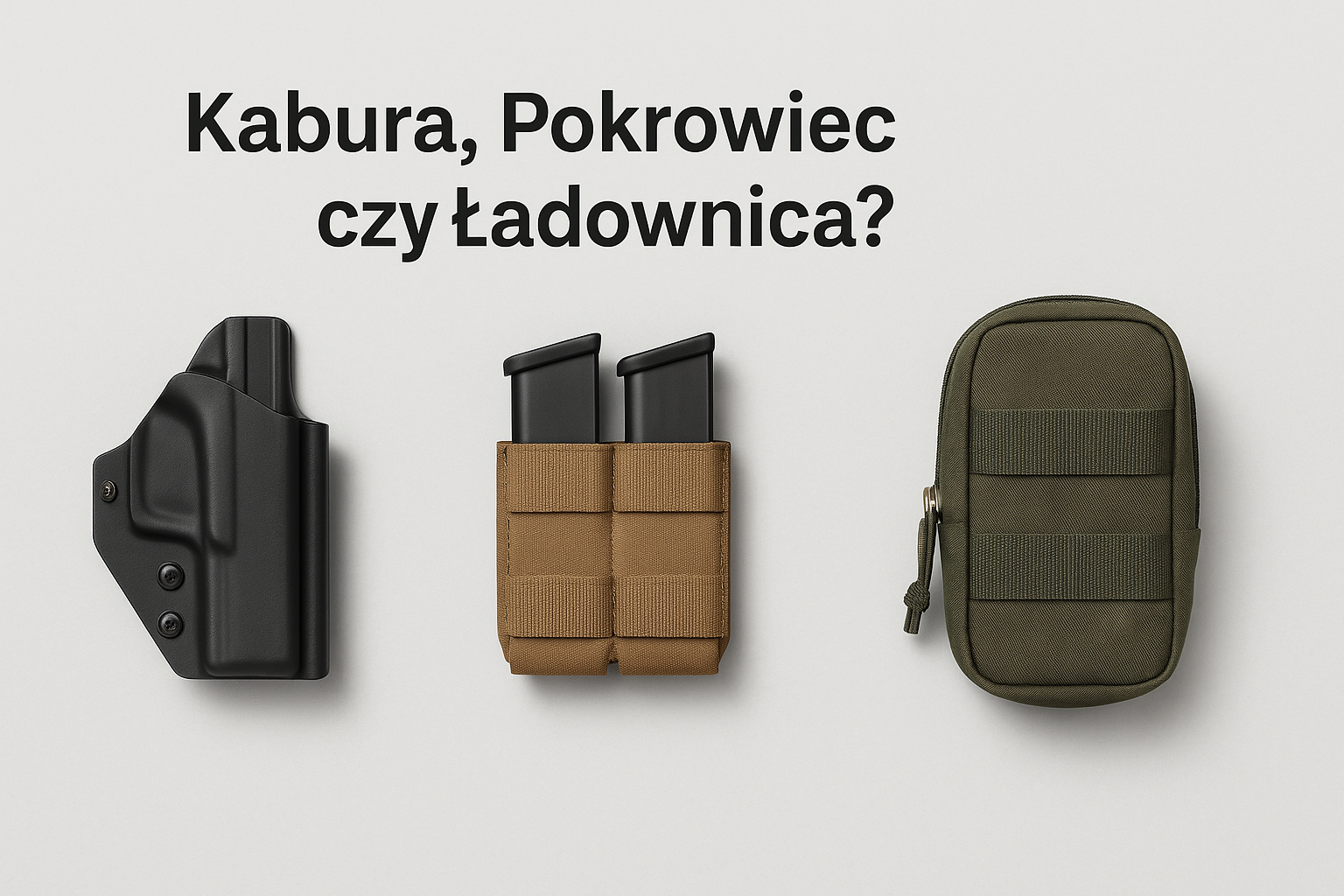 Kabura, Pokrowiec czy Ładownica? Porządkujemy nazewnictwo w sprzęcie taktycznym.