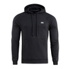 Bluza Hoodie Cotton Raglan Hard  - Black