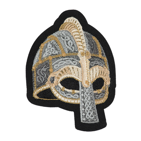 Naszywka Viking Helmet (Haftowanie)  - Black