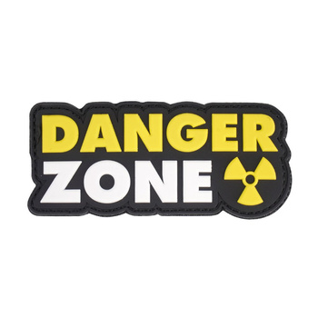 101 Inc. - Naszywka 3D - Danger Zone - Żółty / Biały - 444130-7332
