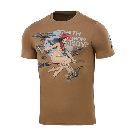 M-Tac Koszulka Death From Above Coyote Brown 2XL  - Coyote Brown