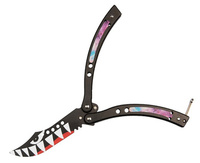 Nóż Motylek Treningowy  N-454J