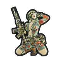 Naszywka Tactical Girl #1 Yakuza Skandinavik PVC  - MC