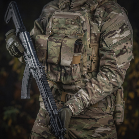 M-Tac Ładownica na Dwa Magazynki Typu Zamknietego  - Multicam