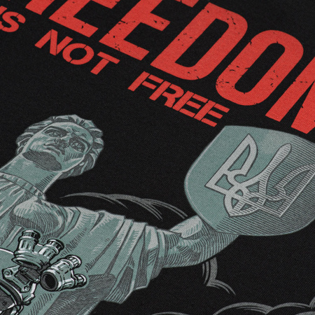 Bluza Raglanowa Freedom  - Black