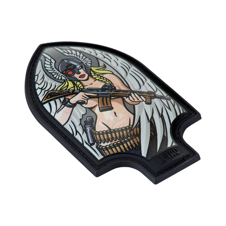 Naszywka Włócznia Walkirii PVC Drukowana  - Black