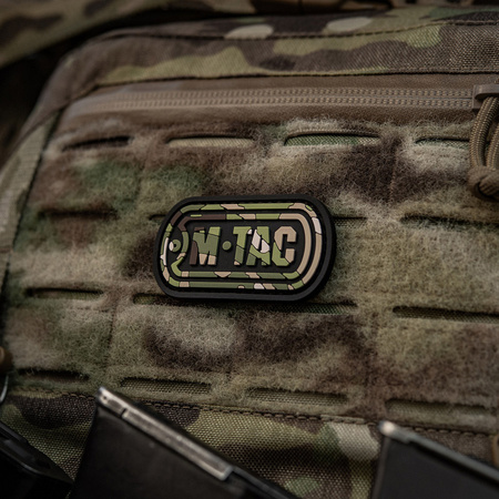 Naszywka M-Tac logo (PVC)  - Color