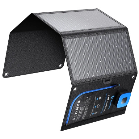 BigBlue SolarPowa 28W z Amperomierzem - Przenośny Panel Słoneczny