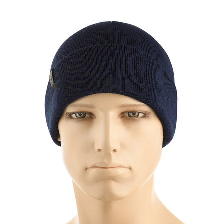 Czapka Dzianinowa 100% Akryl  - Dark Navy Blue