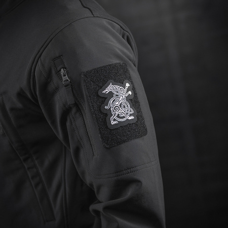 Naszywka Wolf (Haftowanie)  - Black