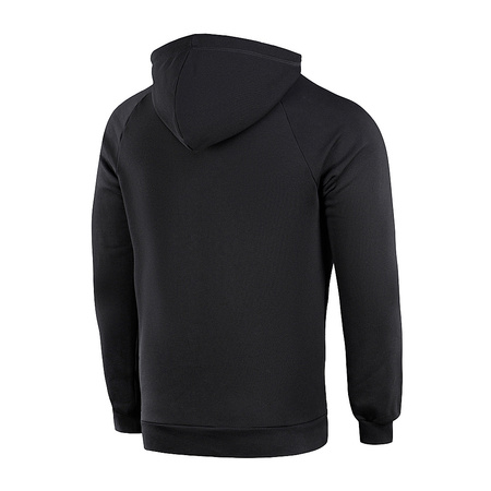 Bluza Hoodie Cotton Raglan  - Black