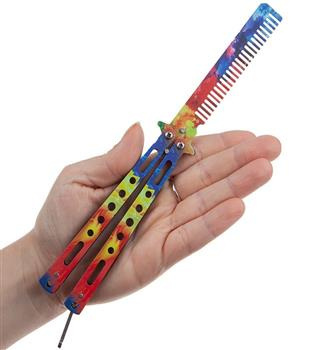 Nóż Motylek Treningowy N-467G