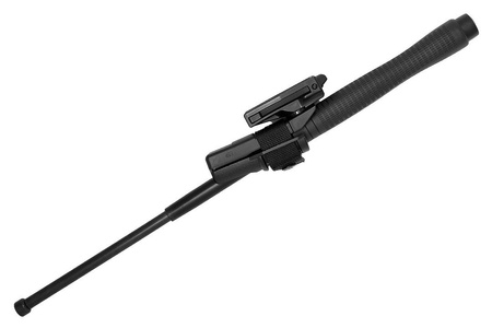 ESP - Hartowana pałka teleskopowa z kaburą - 16" - Rękojeść ergonomiczna - Czarny - ExB-16HE BLK BH-54