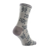 Lekkie Skarpetki mk.3 Pirate Skull  - Light Grey