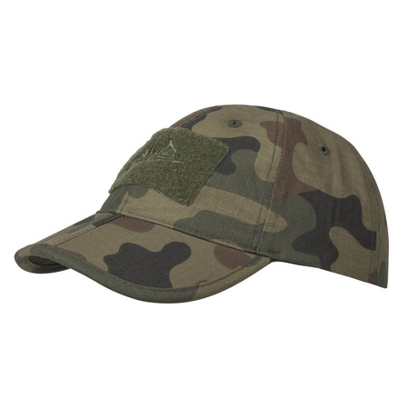 Helikon - Czapka Baseball Foldable Cap - PolyCotton Ripstop - Pantera Leśna - CZ-BBF-PR-04