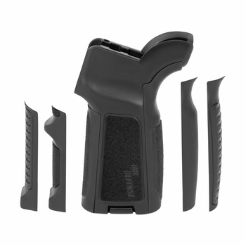 IMI Defense - Chwyt pistoletowy CG2 do AR15 / M16 z wymiennymi panelami - Czarny - IMI-ZG110 BLK