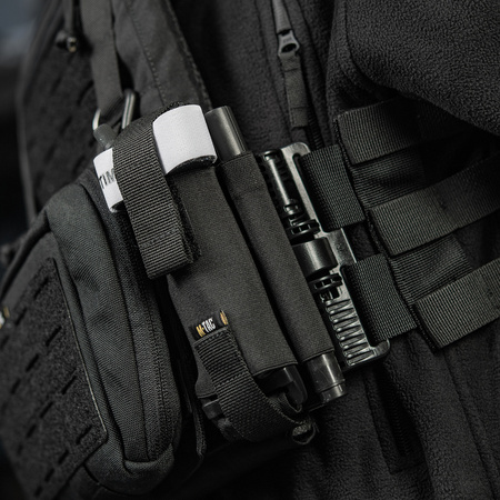 M-Tac Ładownica na stazę elastyczną z rzepem GEN.III  - Black