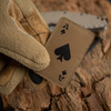 Naszywka Ace of Spades Laser Cut  - Black/Coyote