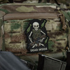 Naszywka Dead Inside  - Black/Olive