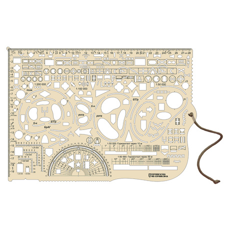 M-Tac Ecopybook Tactical Linijka DTL  - Color