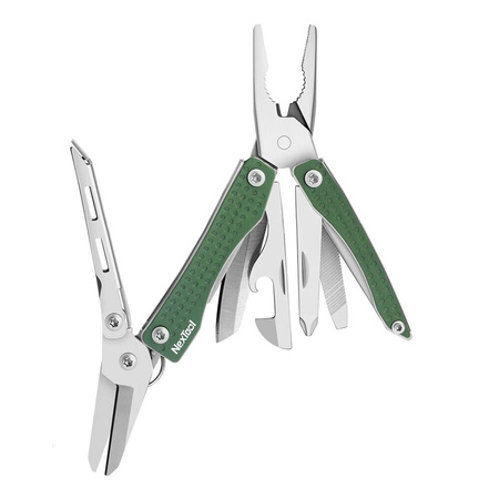 NexTool - Multitool Mini Flagship - 10 Narzędzi - Zielony - NE20050-GREEN