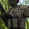 Naszywka Krab (PVC)  - Olive