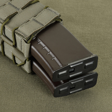 M-Tac Ładownica do AK/AR Otwarta Podwójna Laser Cut  - Ranger Green