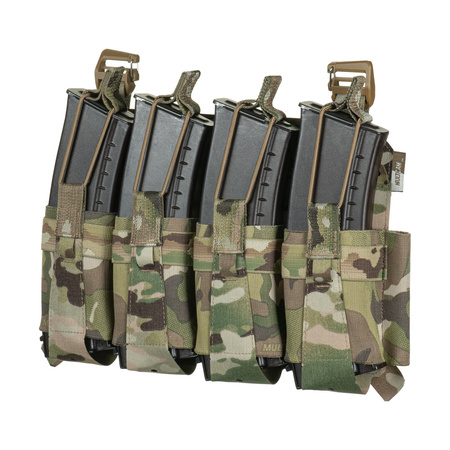 Przedni Panel na Kamizelkę Taktyczną Cuirass QRS na Magazynki  - Multicam