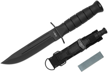 Nóż Taktyczny BSH ADVENTURE N-308B + Osełka