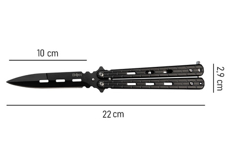 Nóż Motylek BSH ADVENTURE N-498R