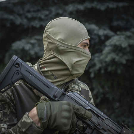 Kominiarka-Ninja Odprowadzająca Pot Premium Polartec  - Tan