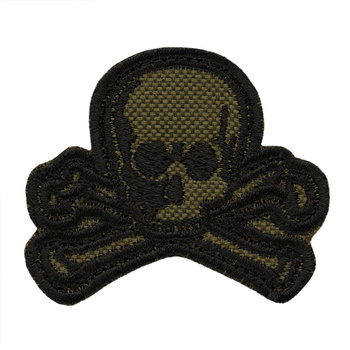 Naszywka Old Skull - Olive