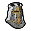 Naszywka Topfhelm (Haftowanie)  - Black