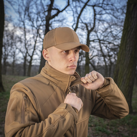 Czapka z daszkiem siatka Flex Rip-Stop  - Coyote Brown
