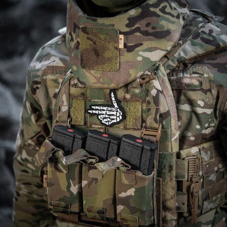 Naszywka Skeleton shooter (Haft)  - Black