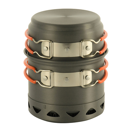 Indywidualny Zestaw Naczyn Pod Palnik  - Grey