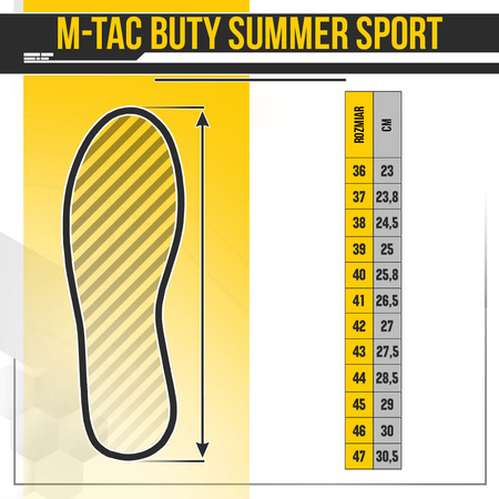 M-Tac buty trekkingowe Summer Sport  - Black
