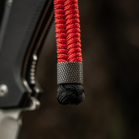 Smycz Fish&Cylindre  - Black/Red