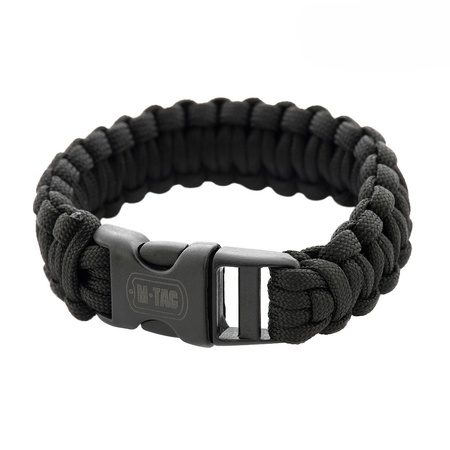 M-Tac Bransoletka z paracordu  - Black