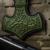 Naszywka Mjölnir Large PVC  - Olive