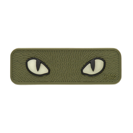 Naszywka Cat Eyes 3D PVC  - Olive