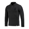 M-Tac Koszula Taktyczna Polo z długim rękawem 65/35  - Black