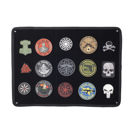 Panel Na Naszywki Uniwersalny  - Black