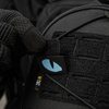 Naszywka Tiger Eyes Laser Cut (para)  - Black/Blue