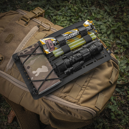 M-Tac Wstawka Modulowa MOLLE 27x16.5 Laser Cut  - Black