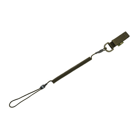 Smycz-Retraktor Lite Kombinowana Z D-Ringiem  - Olive