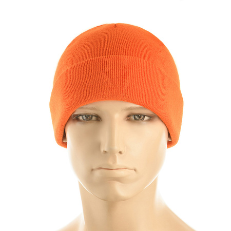 Czapka Dzianinowa 100% Akryl  - Orange
